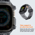 Spigen Apple Watch Ultra 3/2/1 (49mm) Capa + Pulseira – Rugged Armor Pro